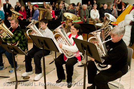 Encore Winds Christmas Concert, Milliken Auditorium 2010